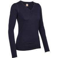 Icebreaker Oasis Long Sleeve Henley Top - Women's