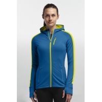 Icebreaker Quantum Plus Long Sleeve Zip Hood - Women's
