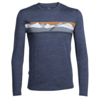 Icebreaker Tech Lite Long Sleeve Crewe South Alps - Men's