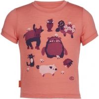 Icebreaker Tech Lite Short Sleeve Bigfoot Barnyard - Kid's