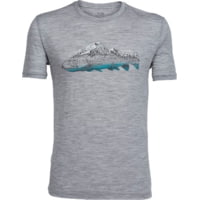 Icebreaker Tech Lite Short Sleeve Crew Fin Peaks - Mens