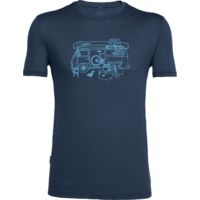 Icebreaker Tech Lite Short Sleeve Crew Van Life - Men's