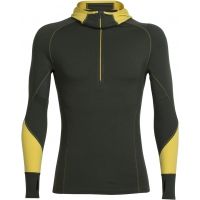 Icebreaker Winter Zone Long Sleeve Half Zip Hood - Men's