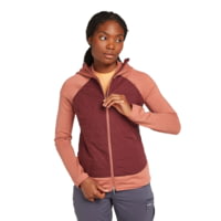 Icebreaker Women Merino Quantum Hybrid LS Zip Hoodie