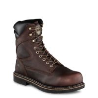 Irish Setter Farmington 83824 Mens 8-Inch Leather Boot w/ Safety Toe