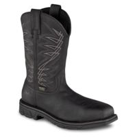 Irish Setter Marshall 83956 Mens 11-Inch Waterproof Leather Pull-On Boot w/ Safety Toe
