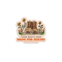 Keep Nature Wild Made For Hiking Sticker