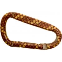KeyGear Snappy Carabiner, Brown Snake 50-KEY0183-05