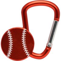 KeyGear Sporty Carabiner, Baseball, 50-KEY0230-04