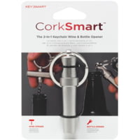 KeySmart CorkSmart Keychain Wine &amp; Bottle Opener