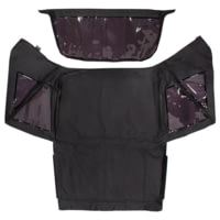 Black Soft Top W/ Tinted Windows For 1988-1994 Suzuki Sidekick Geo Tra