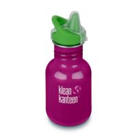 Klean Kanteen Kid Classic W/ Sippy Cap, 12oz, Winter Plum