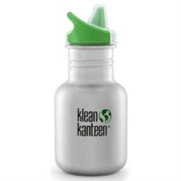 Klean Kanteen Kid Kanteen w/ Sippy Cap, 12oz, Stainless