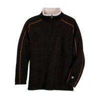 Kuhl Europa 1/4 Zip Sweater - Men's-Charcoal-Small