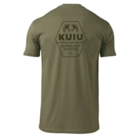 KUIU Ultralight Hunting Back Logo T-Shirt in Military Green Size 3XL 8E933A27