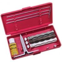 Lansky 3-Stone Natural Arkansas Knife Sharpening Kit
