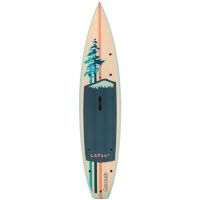 Latitude 44 Cascade Paddle Board Paulownia Wood, T6-TEC Construction, 12'