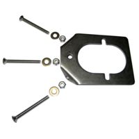 Lee's Tackle Stainless Steel Backing Plate f/Medium Rod Holders