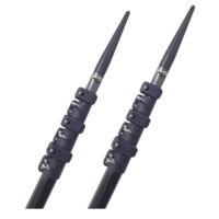 Lee's Tackle 20' Telescoping Carbon Fiber Poles Sleeved f/Rupp
