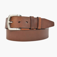 Lejon Brushgun Leather Belt - Men's