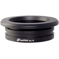 Leofoto LN-364C, LM-3xxC BA-75 75mm Half-Bowl Video Head Adapter