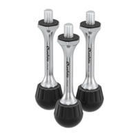 Leofoto TFS-US Long Spike/Rubber Foot Set 3/8'' Thread - Set of 3