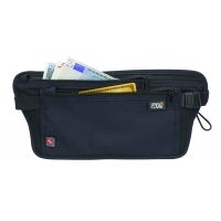 Lewis N Clark RFID Waist Stash Security Pouch - Black 1268BLK