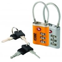 Lewis N Clark Travel Sentry Cable Lock with Keys