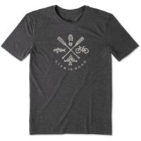 Life Is Good Cool Tee Outdoor Action T-Shirt - Men's
