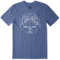 Life Is Good Crusher Tee Bike View T-Shirt - Men's