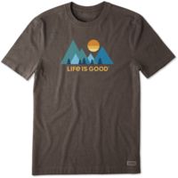 Life Is Good Crusher Tee Minimalist Landscape T-Shirt - Men's