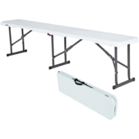 Lifetime Products 6-Foot Fold-In-Half Light Commercial Bench