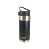 Liquid Hardware Sidewinder Insulated Bottle, 16oz, Matte Blk