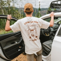 Luno Livin' La Vida Luno T-Shirt, Parchment