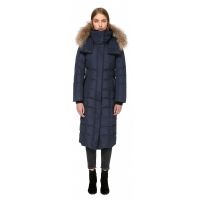 Mackage Jada Maxi Length Winter Down Coat With Sheepskin - Womens