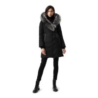 Mackage Kay Down Coat w/ Silverfox Fur Collar - Women's