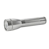 Maglite 2-Cell C Display Box,Silver ML25IT-2105