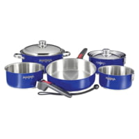Magma Non Induction Cookware Set - 10 Piece - Cobalt Blue