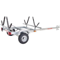 Malone Auto Racks EcoLight 2 Kayak Trailer Package w/ 2 J-Racks