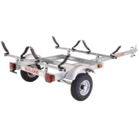 Malone Auto Racks EcoLight 2 Kayak Trailer Package w/ 2 V-Racks