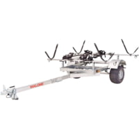 Malone Auto Racks XtraLight LowMax 2 Kayak/2 Bike Trailer Package w/2 J-Racks and 2 Bike Racks