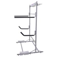 Malone Auto Racks FS Rack 2 Kayak, 2 SUP, 6 Ski Storage Rack