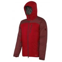 Mammut Ambler Hooded Jacket - Men's-Dark Inferno/Andorra-Large