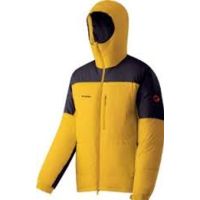 Mammut Ambler Hooded Jacket-Men's-Yellow/Carbon-Large
