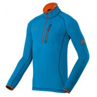 Mammut Eiswand Zip Pull Light-Men's-Large-Cyan