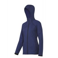 Mammut Get Away Hooded Jacket - Women's -Indigo Melange-Small