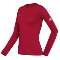 Mammut Go Dry Longsleeve - Women's-Claret-Small