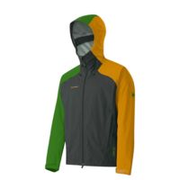 Mammut Segnas Jacket - Men's-Graphite/Dark Spring-Large