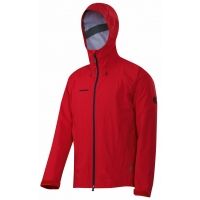 Mammut Segnas Jacket - Men's-Black/Inferno-Large
