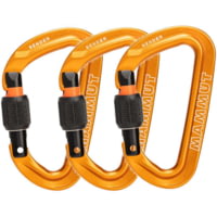 Mammut Sender Screwgate 3-Pack Carabiners
